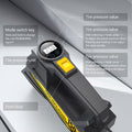 Carsun Digital Tire Inflator — Portable Car Air Compressor Pump with LED Light | DC 12V | For Cars, Motorcycles & Bicycles
