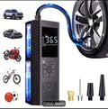 150PSI Portable Air Compressor - Black