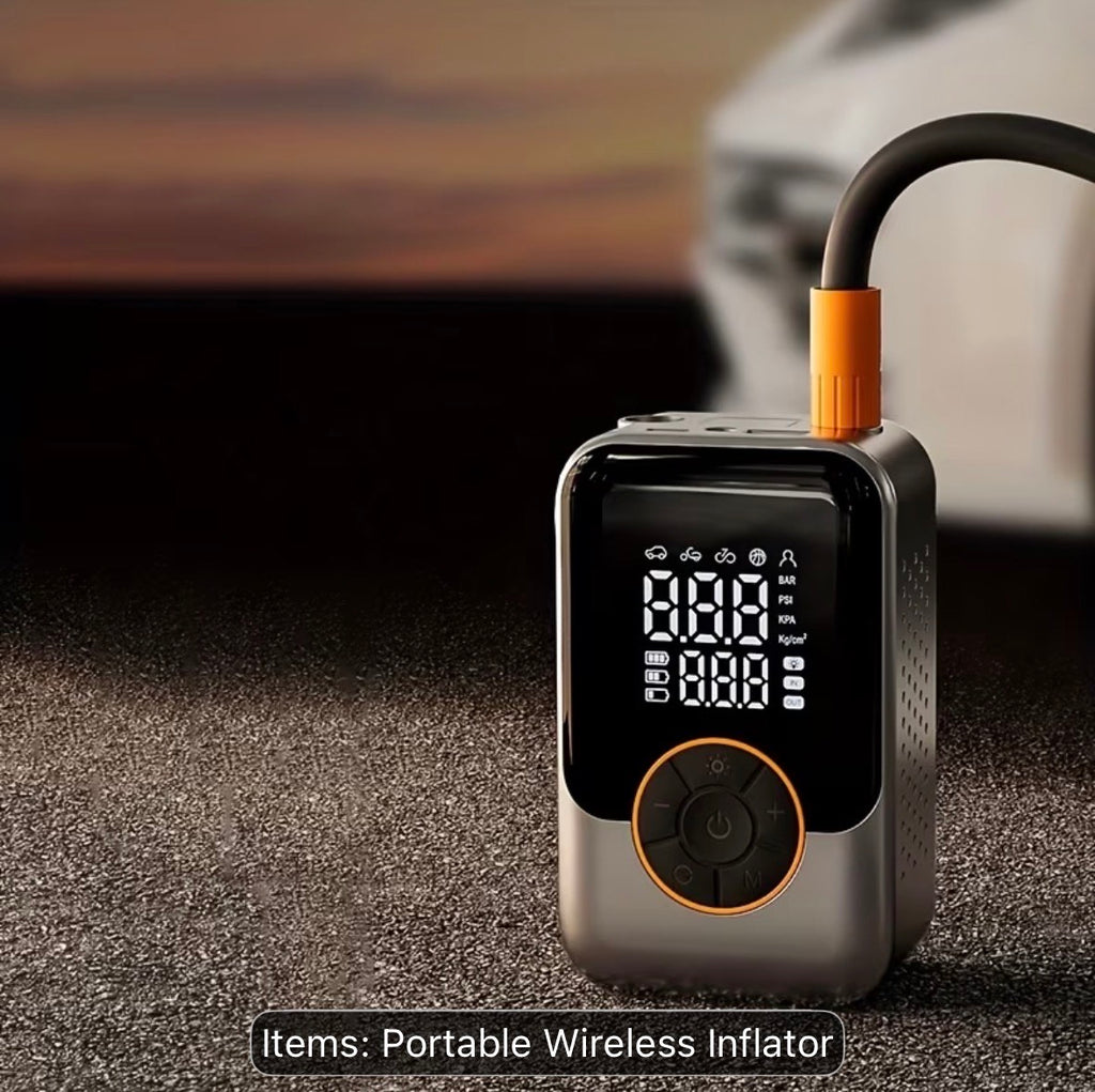 Portable Wireless Inflator lifestyle shot